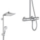 Hansgrohe Hansgrohe Crometta E 240 1jet Showerpipe shower system, with thermostat, chrome (27298000)