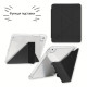 Чехол для планшета BeCover Ultra Slim Origami Transparent Apple iPad Air 13" M4 2026 Black (715287)