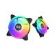 Кулер для корпуса PcCooler F3 T120 ARGB BK