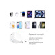 Зарядное устройство ColorWay GaN Mini 35W PD Port PPS USB-C white (CW-CHS056PD-WT)