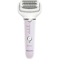 Panasonic Epilator, rechargeable, tweezers.-60, dry+wet, nozzles-2, case, purple-white (ES-EY30-V520)