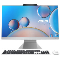 ASUS Комп'ютер персональний моноблок M3702WFAT-WPF0030 27  FHD AG Touch, AMD R5-7520U, 8GB, F1TB, UMA, WiFi, кл+м, Без ОС, білий (90PT03M1-M00WA0)