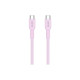 Дата кабель USB-C to USB-C 1.0m OnWire 60CL C-C 60W COLOR Braided 1m Pink Canyon (CND-CCAP60AB10PK)