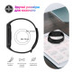 Ремешок для фитнес браслета Armorstandart для Xiaomi Smart Band 10/9/8 Black (ARM86906)