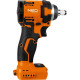 Neo Tools impact wrench Energy+ 18V brushless 2500 rpm 350 Nm 1/2  3 speeds 1.1 kg without battery and spare part (04-613)