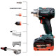 Metabo Cordless Drill Screwdriver BS 18 LTX BL Q I, 18V, 1.7kg, SOLO (602359850)