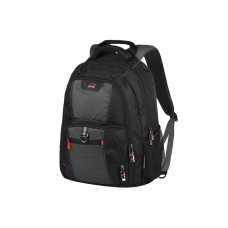 Wenger Pillar 16  Laptop Backpack, Black/Gray (600633)