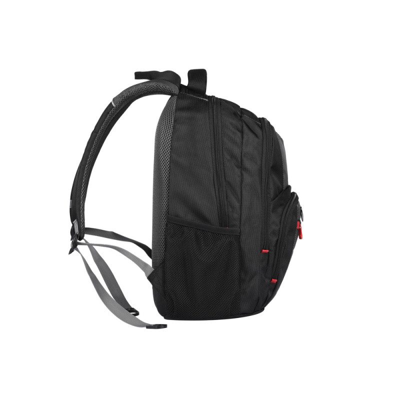 Wenger Pillar 16  Laptop Backpack, Black/Gray (600633)