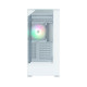 Zalman PC case P40 Prism without PSU, 2xUSB3.0, 1xUSBType-C, 1x120mm ARGB, VGA 420мм, LCS ready, TG 3x Panels, ATX, white (P40PRISMWHITE)