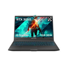 Dream Machines Notebook RG3050-15 15.6FHD IPS, Intel i5-12450H, 16GB, F1TB, NVD3050-4, DOS, black (RG3050-15UA57)