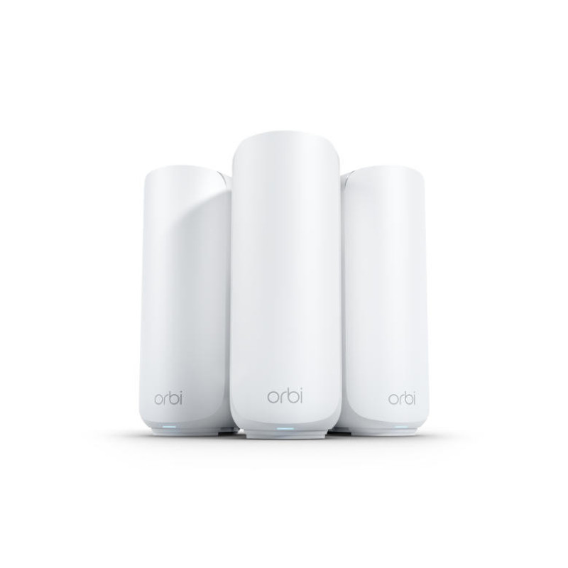 NETGEAR Система WiFi-Mesh Orbi RBE373 BE5000, 3мод, білий (RBE373-100EUS)