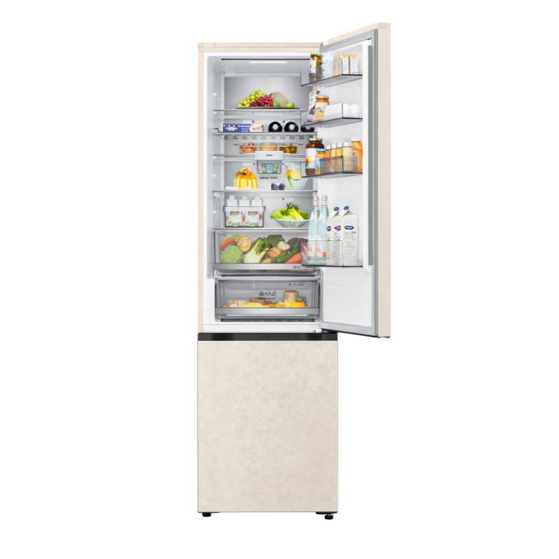 LG ref with bottom freezer, 203x60x68, (GC-B509EEKM)