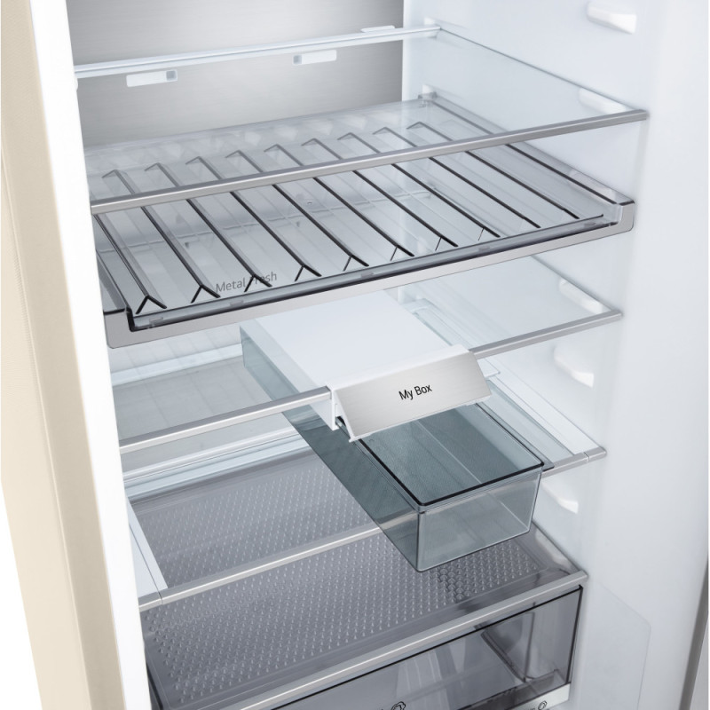 LG ref with bottom freezer, 203x60x68, (GC-B509EEKM)