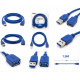 Дата кабель USB 3.0 AM/AF 1.5m blue XoKo (XK-AMAF-USB30-15-BL)