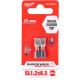 Milwaukee Shockwave Bits, SL1, 2x6, 5x25mm, 2-piece set (4932430903)