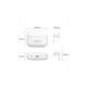 Наушники Vention Echo Lite E11 White (NBVW0)