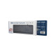 Клавиатура Gembird Slim Multimedia White Backlight USB Black (KB-UML-04-CYRL)