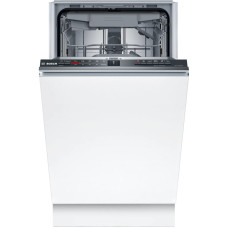 Bosch Посудомийна машина Bosch вбудована, 10компл., A++, 45см, дисплей, 3й кошик, білий (SPV2HMX03K)