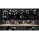 Siemens Wine cooler Siemens, 82x60x58, volume-120L, 2 zone, bottles -44, ST, display, black (KU21WAHG0)