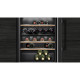 Siemens Wine cooler Siemens, 82x60x58, volume-120L, 2 zone, bottles -44, ST, display, black (KU21WAHG0)