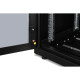 Digitus DIGITUS 42U network cabinet, Unique, 2053x600x600 mm, perforated front and rear door, black (RAL 9005) (DN-1942U-6/6-PD-BL)