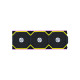 Кулер для корпуса Lian Li Uni Fan SL WIRELESS 120-3, Black (G99.12SL1W3B.00)