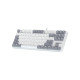 Клавиатура GamePro Genesis Metallic MK110W Outemu Red Switch USB UA White (MK110W)