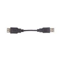 Дата кабель USB 2.0 AM/AF 0.1m PowerPlant (KD00AS1209)