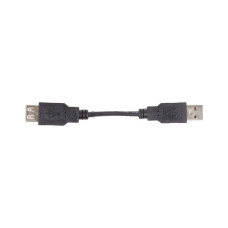 Дата кабель USB 2.0 AM/AF 0.1m PowerPlant (KD00AS1209)