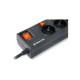 Сетевой фильтр питания REAL-EL RS-6 EXTRA 1.8m, black (EL122300001)