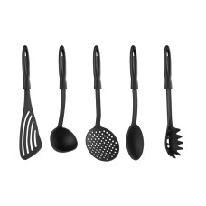 ARDESTO Kitchen utensils set Gemini Gourmet, 5pcs, plastic, black (AR3805GG)