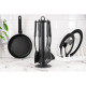ARDESTO Kitchen utensils set Gemini Gourmet, 5pcs, plastic, black (AR3805GG)