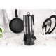 ARDESTO Kitchen utensils set Gemini Gourmet, 5pcs, plastic, black (AR3805GG)