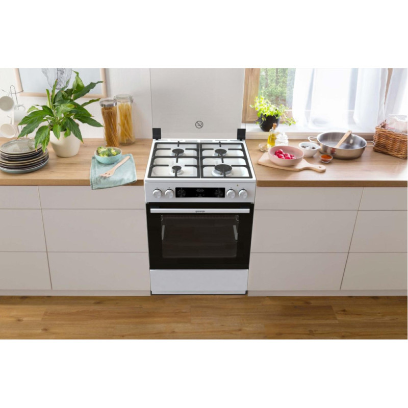 Gorenje Плита GKS6C70WF комби, 71л