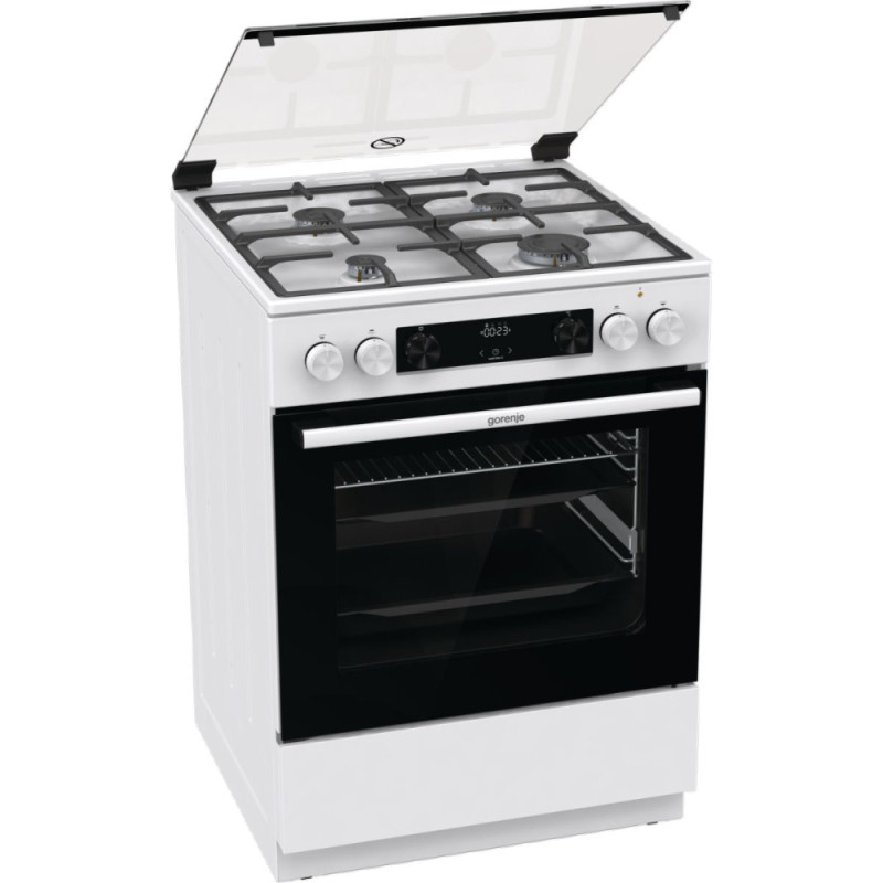 Gorenje Плита GKS6C70WF комби, 71л