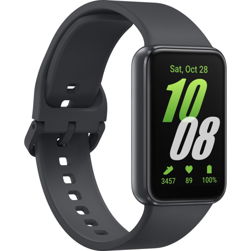 Samsung Galaxy Fit 3 40mm (R390) 1.6', 256x402, AMOLED, BT 5.3, 16/256MB, Grey (SM-R390NZAASEK)