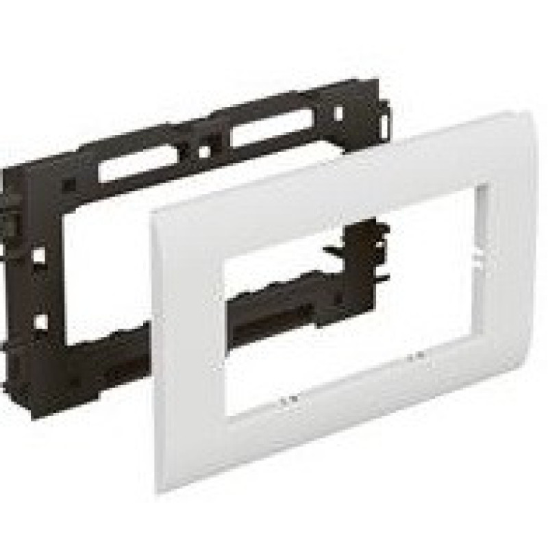 Legrand DLP-S суппорт Mosaic (4 модуля) для кабель-каналов 85x50мм, 100x50мм, 130x50мм (638003)