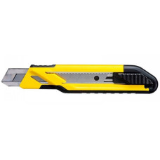 Stanley Knife, segmented blade 18mm, two-component body, 3 blades per set, 170mm (STHT10266-0)