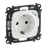 Legrand Розетка комбінована Valena ALLURE силова c заземленням + USB-С 1.5А 5В, білий (753005)