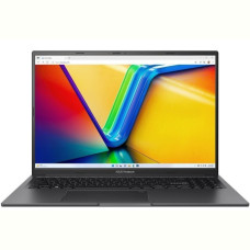 Ноутбук Asus Vivobook 16X OLED M3604YA-L2284 (90NB11A1-M00CL0); 16" 4K (3840x2400) OLED глянцевый , AMD Ryzen 5 7430U (2.3 - 4.3 ГГц) , RAM 16 ГБ , SSD 512 ГБ , AMD Radeon Graphics , без ОП , Wi-Fi , Bluetooth , веб-камера , Без ОС , 1.76 кг , черный , подсветка клавиатуры