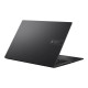 Ноутбук Asus Vivobook 16X OLED M3604YA-L2284 (90NB11A1-M00CL0); 16" 4K (3840x2400) OLED глянцевый , AMD Ryzen 5 7430U (2.3 - 4.3 ГГц) , RAM 16 ГБ , SSD 512 ГБ , AMD Radeon Graphics , без ОП , Wi-Fi , Bluetooth , веб-камера , Без ОС , 1.76 кг , черный , подсветка клавиатуры