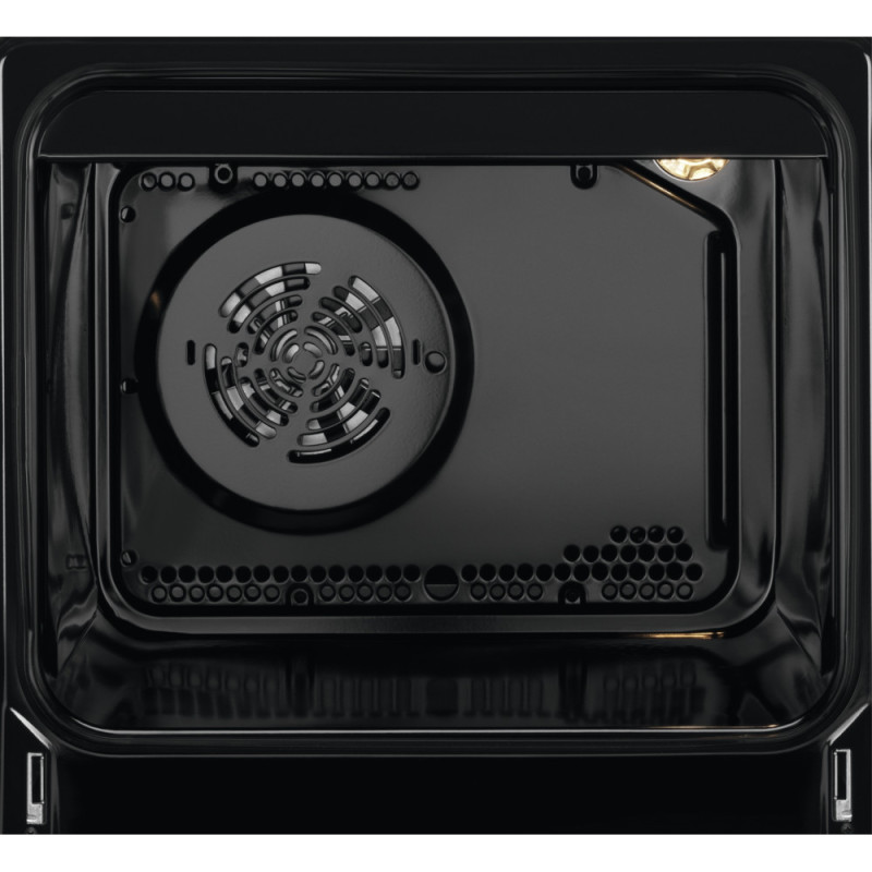 Electrolux Плита комбинированная, 57л, 50x60см, конвекция, нерж (LKK520022X)