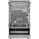 Electrolux Плита комбинированная, 57л, 50x60см, конвекция, нерж (LKK520022X)