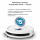 Rowenta robot VC X-Plorer Serie 90, 6000ПаW, h=9.7cm, wet cleaning, bag-0.26L, dust cont -0.29L, battery operation up to 270min, white (RR8777WH)