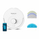 Rowenta robot VC X-Plorer Serie 90, 6000ПаW, h=9.7cm, wet cleaning, bag-0.26L, dust cont -0.29L, battery operation up to 270min, white (RR8777WH)