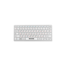 Клавиатура Maxxter KBW-C01S-UA Wireless UA White (KBW-C01S-UA)