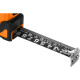 Neo Tools tape measure Super Black, 5m x 25mm, with winding lock, magnet (67-243)