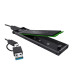 Карман внешний Trust USB-C to M.2 NVMe SSD Enclosure USB 3.2 Gen2 10Gbps aluminum black (25806_TRUST)