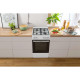 Gorenje Cooker gas, 70L, 50x60cm, cast-iron, white (GG5A10WFFM)