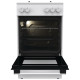 Gorenje Cooker gas, 70L, 50x60cm, cast-iron, white (GG5A10WFFM)
